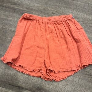 Billabong High Waist Orange Shorts